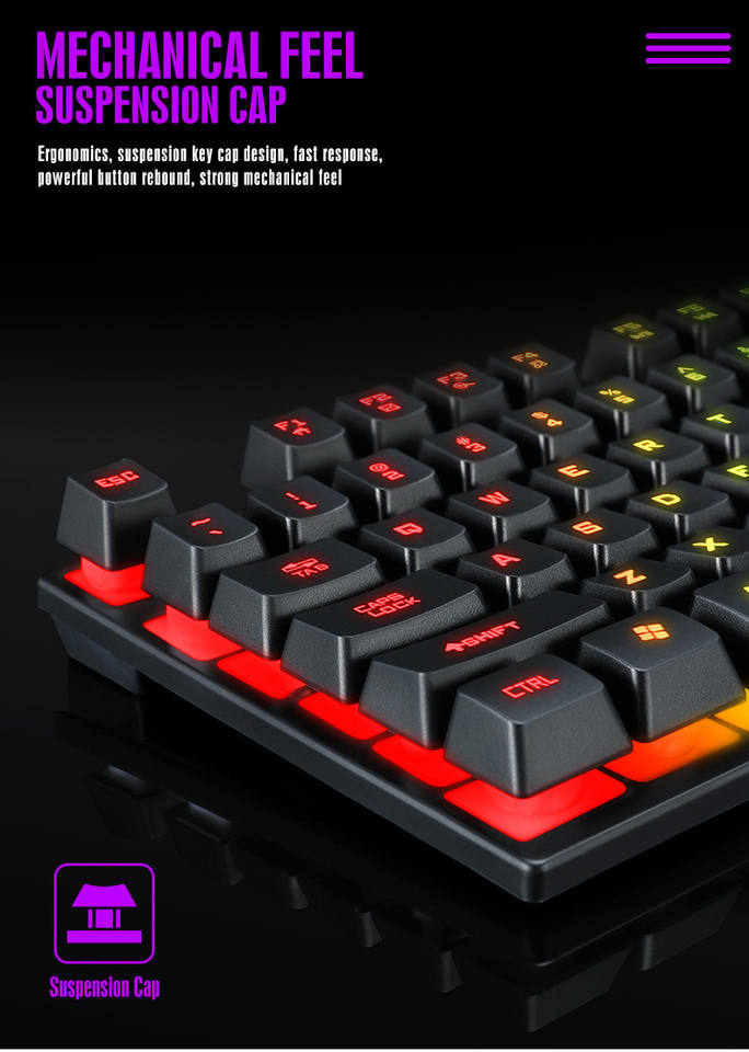 Pro Gaming Keyboard & Mouse Combo™